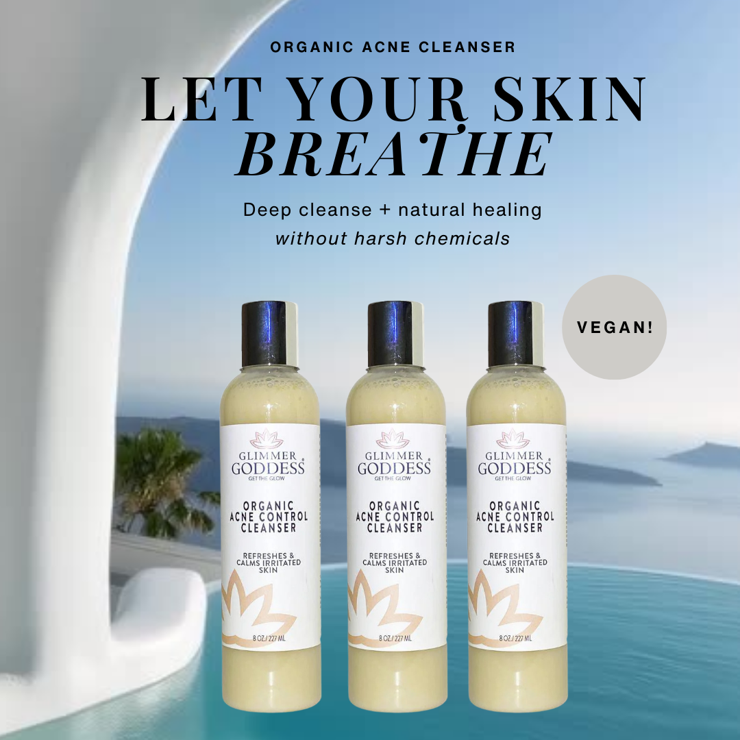 Organic Acne Cleanser – Gentle Face & Body Wash